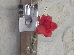 Porte photos fleuri